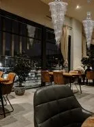 Alexandra Polished Chrome Crystal Ceiling Lights Diyas Statement Crystal Fittings